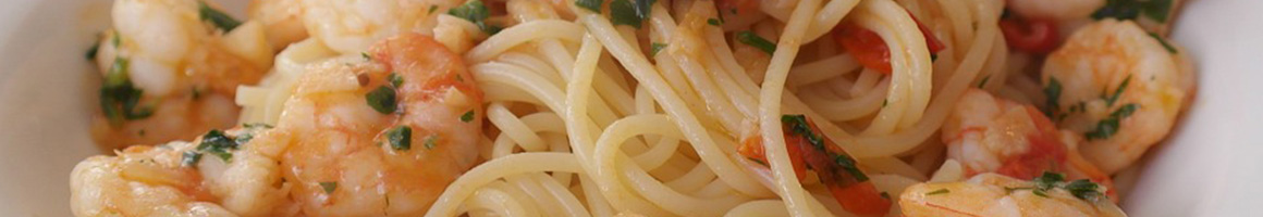Eating Italian at Spaghetti Western Italian Cafe restaurant in Houston, TX.